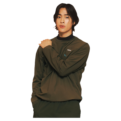 NEPA新品弹力梭织圆领T恤