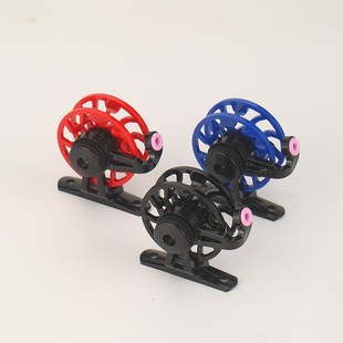 摩瑞卡塑料立式前打冰轮钓飞轮钓钓轮批发鱼线轮带矶力扣卸轮活鱼