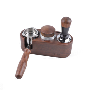 德龙咖啡机ec950m无底手柄压粉锤49mm布粉器压粉锤底座套装配件