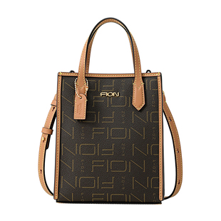 Fion/菲安妮女包2026新款经典小琴谱包女式单肩斜跨包美拉德包包