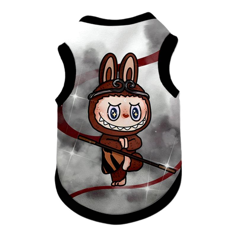 拉布布联名NASA宠物背心狗狗猫咪衣服比熊泰迪大中小型犬防掉毛
