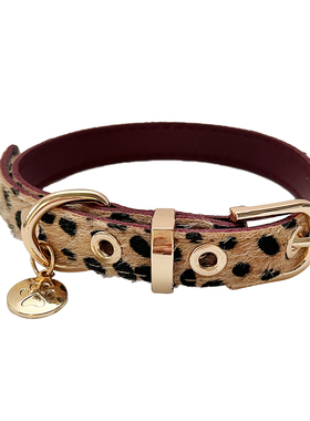 复古豹纹choker项圈女