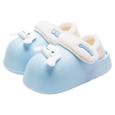 玉桂狗棉拖鞋包跟可拆卸厚底可爱