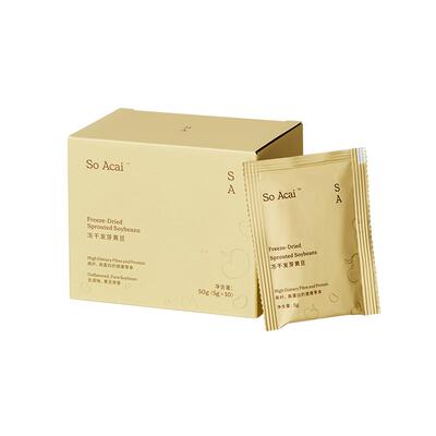 SoAcai冻干发芽黄豆高蛋白零食