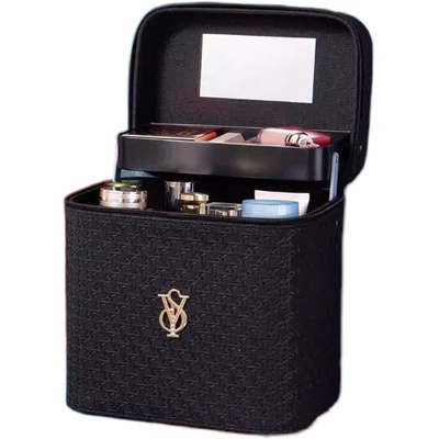 带隔层大容量时尚化妆包防水