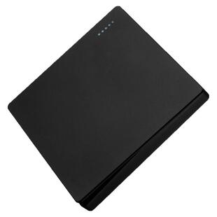 86型暗装黑色开关插座家用大板开关面板一开五孔插座电脑网线插座