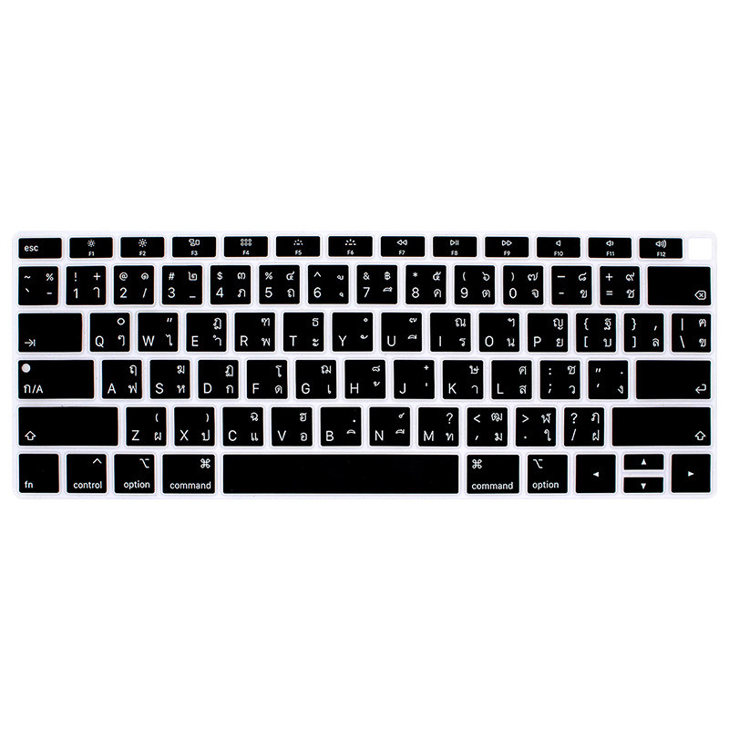 适用Mac苹果Macbook12/air13.3/11/pro13/14/15/16泰语键盘膜泰文