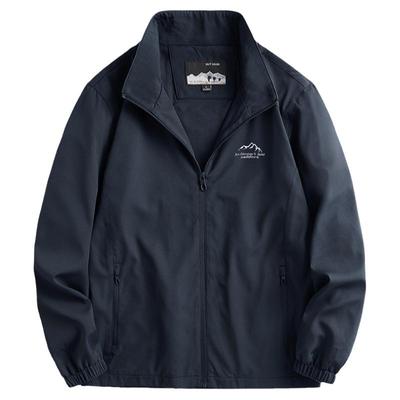 秋季外套男2025新款男士立领夹克户外休闲高档男装防风秋装上衣男