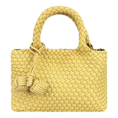 DOUBLE.R小瑞靓包手工编织托特包