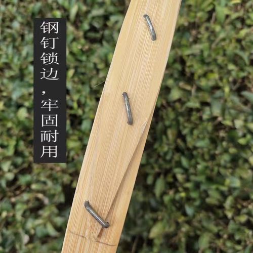 竹编竹制品纯手工簸箕有孔无孔细孔竹匾圆形家用干货晾晒簸箕绘画