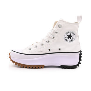 Converse匡威Run Star Hike男女高帮休闲流星厚底鞋帆布鞋166799C
