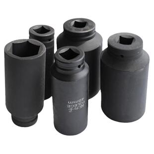 1寸加长大风炮套筒重型电动扳手套头气动扳手46 50 55 60 65 75mm