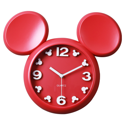 2025米老鼠挂钟静音立体大数字