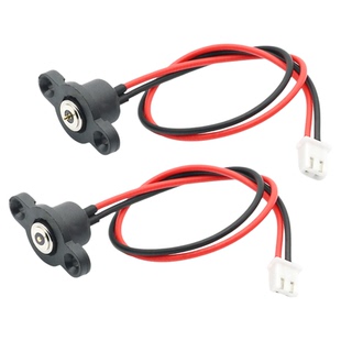 8mm磁吸连接器公母对吸螺丝孔带XH端子电源线单触点24v5a磁吸插接