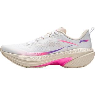 李宁吾适4.0丨 减震䨻丝透气中考跳绳轻便软底专业运动跑步鞋女款