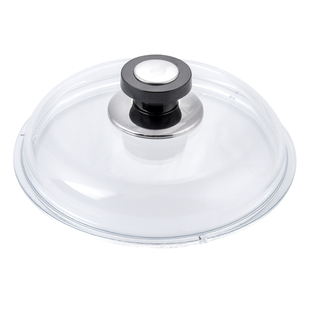 韩国进口玻璃锅盖高硼硅加厚可视炒锅盖高鹏硅锅盖24厘米20厘米