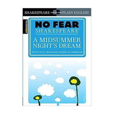 英文原版 A Midsummer Night's Dream (No Fear Shakespeare) 别怕莎士比亚：仲夏夜之梦 古英语代英语对照 进口原版