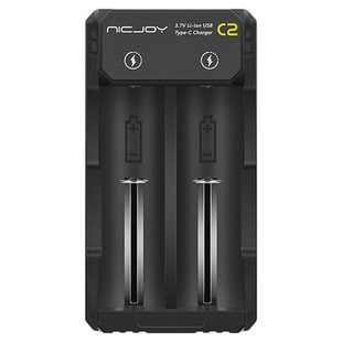 18650充电器3.7V锂电池26650 4.2V专用智能通用强光手电筒typec充