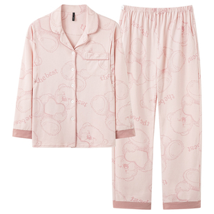 月子服春秋冬季纯棉产后产妇哺乳孕妇睡衣夏季薄款8月份9坐月喂奶