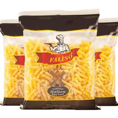 进口意大利面通心粉螺旋500g袋