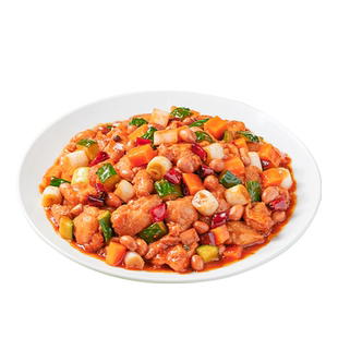 谷言川香宫保鸡丁15分钟家常菜秒变大厨方便速食冷冻预制菜半成品