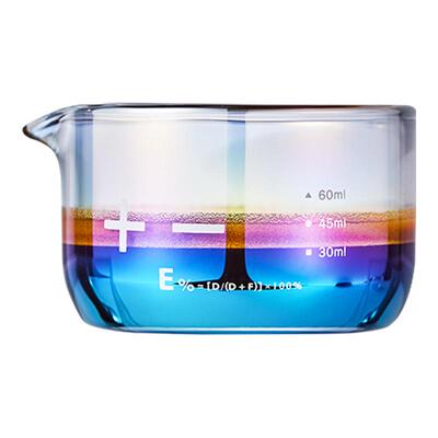 MUVNA星雨浓缩杯带刻度100ml玻璃