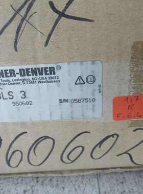 Gardner Denver BLS3 Acondicionado DGD 960602 Servo Amplifica