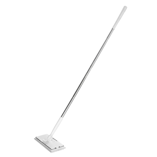 日本LEC平板拖把家用懒人拖瓷砖地净夹布托不锈钢木地板夹毛巾拖