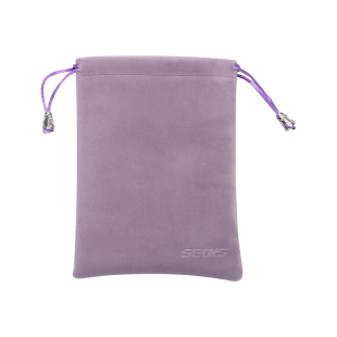 双面绒束口收纳袋充电宝绒布套手机移动电源耳机数据线硬盘数码包