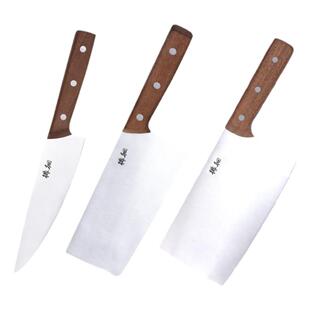 臻三环徘徊不锈钢菜刀家用正品菜刀厨师专用刀菜刀锋利斩切刀新品