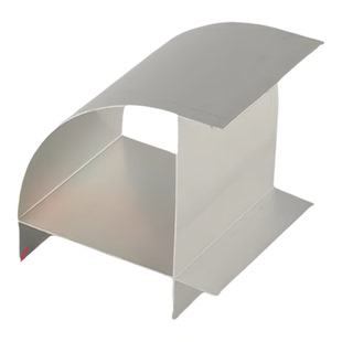 净化铝型材50外圆柱转角洁净外圆弧阳角厢房无尘车间岩棉板半圆角