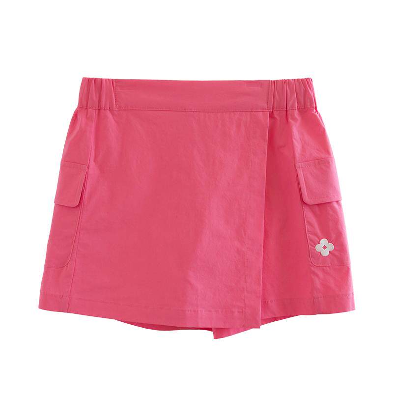 ILOVEJ女童夏季粉色半身裙裤
