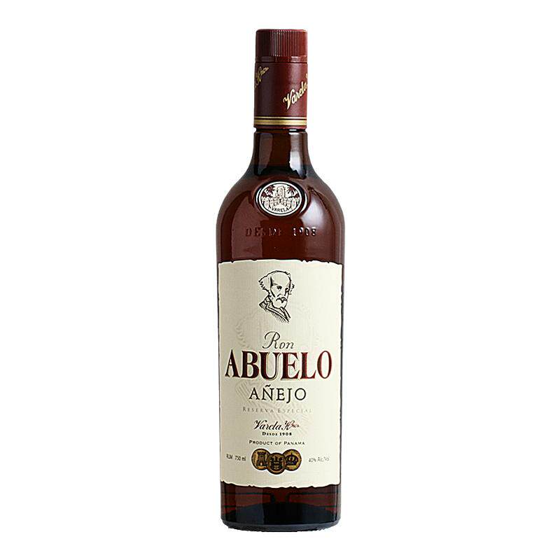 老爷爷陈年朗姆酒RON Abuelo Anejo RUM 750ml巴拿马原装进口洋酒