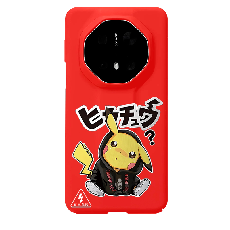 比卡丘适用华为mate70RS非凡大师手机壳适用mate80rs全包mate40rs保护套mate60RS卡通个性创意华