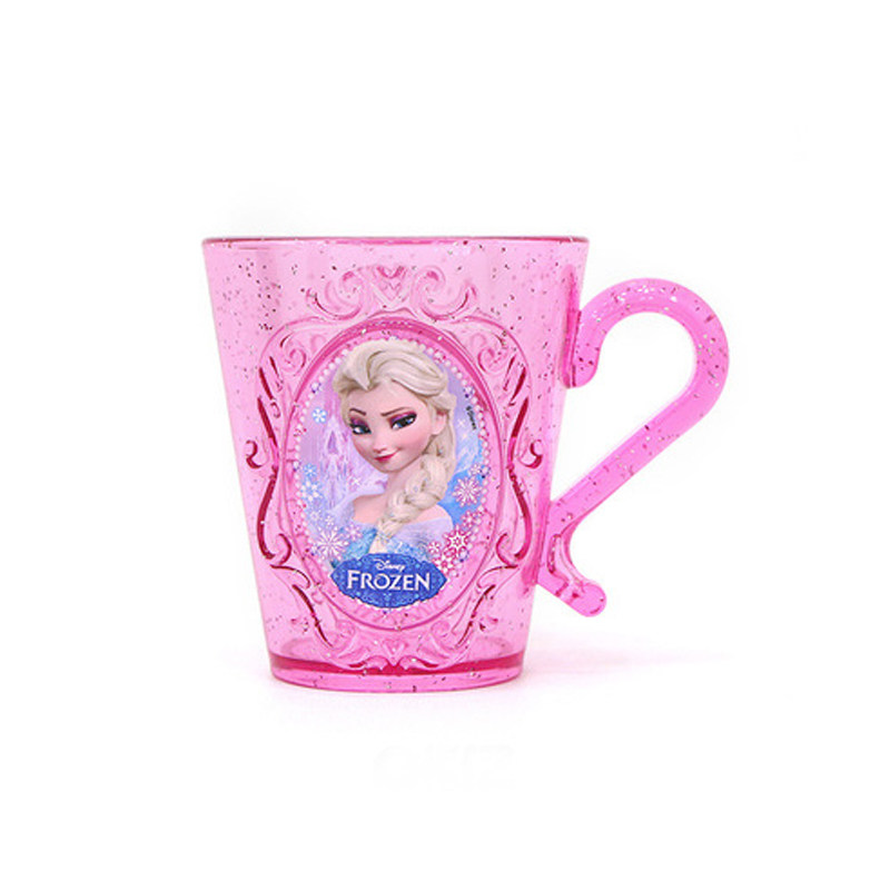 韩国进口冰雪奇缘艾莎儿童漱口杯