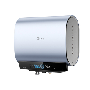 美的小西梅电热水器UD10max双胆扁桶洗澡家用卫生间60升一级能效