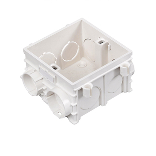 飞雕86型118型开关插座通用加厚暗装可连体底盒接线盒布线盒暗盒