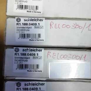议价全新德国schieicher安全继电器SNO 4003K plus现货r1.188.040