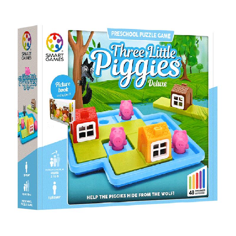 SmartGames三只小豬兒童早教益智玩具桌游生日禮物3-6歲