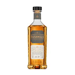 布什米尔Bushmills21年单一麦芽爱尔兰原瓶进口威士忌 三桶陈酿