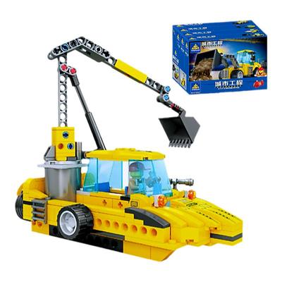 开智工程车8合1护卫机甲组装积木