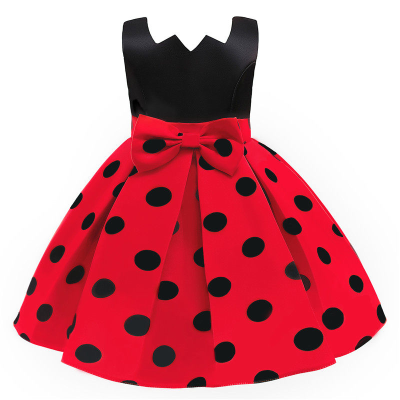 ladybug宴会万圣节六一连衣裙