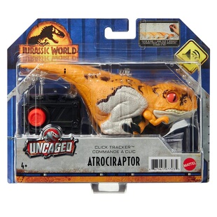 美泰Jurassic World 侏罗纪世界 Uncaged Click 遥控恐龙玩具系列