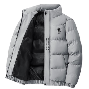 保罗贺拉斯棉服男士冬季加厚保暖棉袄休闲潮流百搭立领棉衣外套