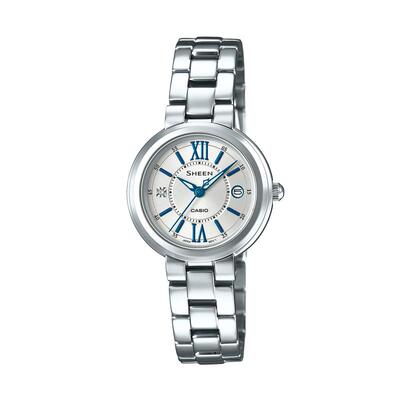 【自营】CASIO卡西欧手表女SHEEN守护星官方正品轻奢女表SHE-4528