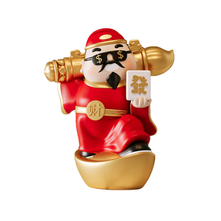 2026新款大笔财神爷摆件客厅家用办公室摆设大号店铺招财开业礼物