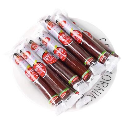 自强山楂条果丹皮独立小包装散装儿童食品山楂卷酸甜零食蜜钱小吃