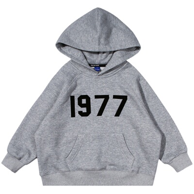 很好看的连帽加绒卫衣套装