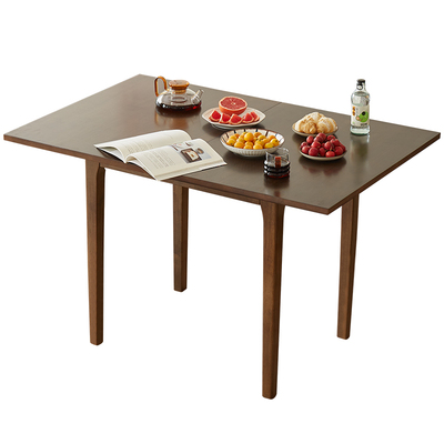 香木语长方形全实木折叠餐桌