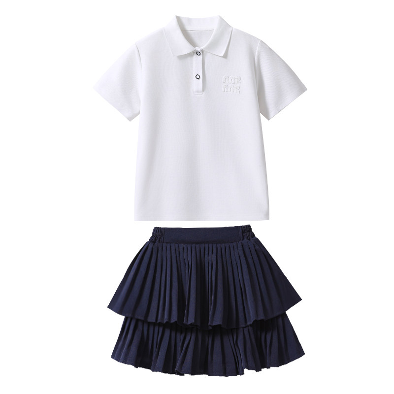 六一儿童节毕业演出服英伦学院风校服套装小学生夏季班服幼儿园服